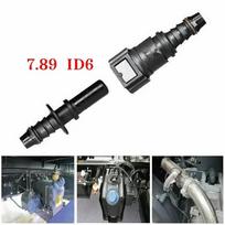 Tiesus 7,89 mm ID6 Automobilio Kuro Žarnos Vamzdelio Jungtis Greito Atleidimo Jungiklis RINKINYS Benzino Dyzelino Alyvos Vamzdžio Siurblio Guminis Jungiklis China Mainland