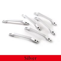 For Land Rover Defender 90 110 130 2004-2018 Aluminum Alloy Car Front Rear Door Roof Grab Handle Accessories sidabras