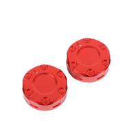 For Land Rover Defender 90 110 130 2004-18 Aluminum Alloy Car Center Console Air Conditioning Switch Knob Cover Car Accessories raudona