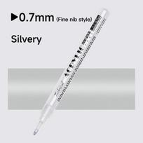1/5Pcs Acrylic Paint Markers Pen Waterproof Ink Graffiti Metallic Marker Pens DIY Crafts Scrapbooking Painting School Supplies