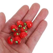 30Pcs Push Pins Cute Resin Metal Thumbtacks for Bulletin Board Corkboard Maps Photos Artwork Office Home Wall Tacks China Mainland