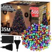 Lampki Choinkowe 500 Led Multi Kolor 35M Programator Światełka Łańcuch