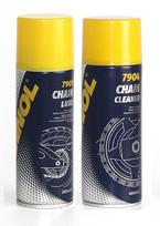 Smar Do Łańcucha Motocyklowego Mannol + Spray Do Czyszczenia Czyścik Moto