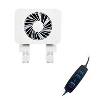 180° Rotation Heat Dissipation Fan 1/2/3/4/5/6 Heads Fish Tank Cooler Aquarium Wall Fan  Grass Tank White 1 Head