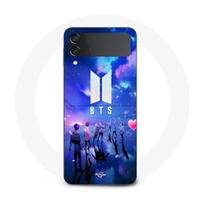 Coque Samsung Galaxy Z Flip4 BTS groupe symbol army