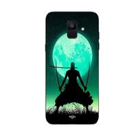 Case - Maniacase - Samsung Galaxy A6 2018 - Roronoa Zoro - Triple Sword - Soft juoda