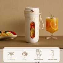 Nešiojamas mini elektrinis sulčiaspaudės trintuvas - daugiafunkcinis buitinis puodelis Z03 Juicer, 3.7V single battery, four blades