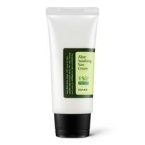 COSRX Aloe Soothing Sun Cream SPF50+ PA+++ 50ml (2 Options) #1PCS