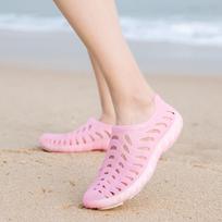 Men Sandals Summer Flip Flops Slippers Men Outdoor Beach Casual Shoes Cheap Male Sandals Water Shoes Sandalia Masculina Mujer 37 rožinė
