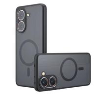 For Redmi A5 Fusion Magsafe Magnetic Acrylic Matte Case For Xiaomi POCO C71 Shockproof Transparent Phone Cover Bumper POCO C71 juoda