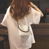 New Women's Bag Bucket Bag Crossbody Bag Genuine Leather Large Capacity Spring and Summer Fashion Handbag