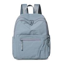Lauko studentų kuprinė Nailoninė maža kuprinė Unisex kuprinė mėlyna