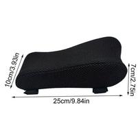 Memory Foam Chair Armrest Pads Black Grey Computer Chair Armrest Cushion Relief Elbows Forearm Pressure Pad For Home Offiices juoda