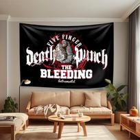 Metalinės Roko Grupės F-Five Fingers Gobelenas Death Punchs Namų Dekoras Estetika Sienos Kabinys Bendrabučio Sieninė Dekoracija Party Backdrops Gimtadienio Dovana 29x37in