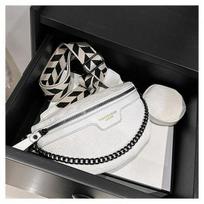 2024 Summer Women's Influencer Chest Bag: Wide Strap Crossbody for Phone & Mother-Child Style 25*7*15cm balta