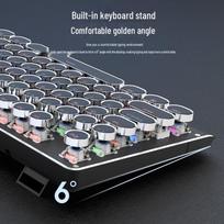 SooPii KB08 104-Key Wireless/Wired Mechanical Gaming Keyboard