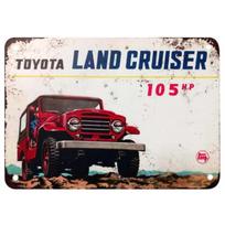 Land Cruiser Parking Only All Others Will Be Towed Ridiculous Metal Tin Sign Posters Wall Decor 20x30cm（7.8x11.8inch）