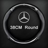 Automobilio vairo apdangalas Mercedes Benz AMG W203 W206 W220 W205 W211 W212 W201 W210 W108 GLA GLK Automobilio Dekoro Aksesuarai For Round Black