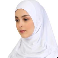 Naujas Paruoštas Dėvėti Momentinis Hidžabas Moterims Vienspalvis Kanapių Skara Kaklo Apdangalas Sportiniai Hidžabai Be Smeigtukų Islamo Šaliai Ir Apklotai beige