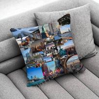 USA America New York Flag Passport Throw Pillow Case For 45x45cm 40x40cm 30x30cm 50x50cm 55x55cm Square Home Pillowcase Case 30cmx30cm