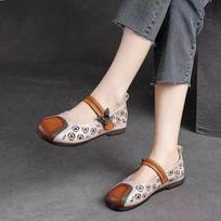 sapatos femininas zapatos de mujer women casual brown light weight breathable comfort shoes lady vintage spring shoes ab614 35