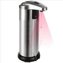 1Pcs 250ml Touchless Automatic Soap Dispenser Sanitizer Dispenser for Home Kitchen Office Bathroom Without Battery. Silver