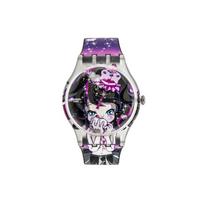 SWATCH Women's 41mm Black Watch SUOZ110 SUOZ110 Black