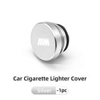 2025 Hot For BMW Metal Cigarette Lighter Button Cap Dustproof Cover Socket For BMW E46 E93 F10 F20 F30 F40 F15 F25 F26 F31 F49 F sidabras
