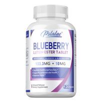 Contains a blend of lutein and black goji berry powder, which helps maintain macular pigmentation, eye and vision function. 120