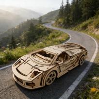 Sports Car 3D Wooden Puzzle Miniature Kit DO-IT-YOURSELF Imaginative Present Home Decor Household Goods Unique Present balta