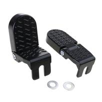 Electric Bicycles Rear Pedal Bicycles Rear Wheel Folding Pedal NonSlip Electric Bike Foot Peg for Mountain Bike 10MM