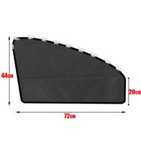 Magnetic Car Sun Shade Anti-UV Front/Rear Window Sunshield Shadow Mesh Glass Shading Car Privacy Shield Auto Interior