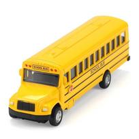 Simuliacinis lydinio mokyklinis autobusas Inerciniai žaislai Automobilio modelis Atitraukiamas automobilis Interaktyvūs žaislai Automobilių kolekcija Edukacinės berniukų dovanos
