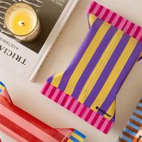 High Quality Luxury Tissue Box Portable Convenient Toilet Paper Holder Multipurpose Napkin Storage Bag Car Organizer Decorative geltona