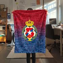 1 vnt. Wisła Kraków spaudinio flanelinis pledas Aukštos kokybės šiltas patogus užklotas visiems sezonams Puikiai tinka dovanoms Namų dekoravimui 80cm x 120cm
