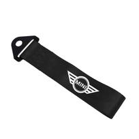 Naujas Nailoninis Automobilio Vilkimo Diržas Priekabos Virvės Kabliukas BMW Mini Cooper One S Countryman R50 R53 R56 R60 F55 F56 F57 Vilkimo Diržas Dekoracija juoda