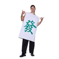 Halloween Costume Mahjong Jumpsuit With Polyester Fabric For Stage Performance And Cosplay Enthusiasts