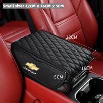 Car Arm Rest Cushion Center Console Protection Cover For Chevrolet SS Z71 RT Captiva Colorado Cruze Spark Malibu Trax Sticker