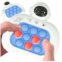 Gra Zręcznościowa Pop It Popit Elektryczna Led Prezent Dla 5 6 7 8 9 Latka