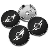 4pcs 60mm Car Wheel Hub Center Caps Rim Cover Badge Emblem Stickers For MINI Cooper One S JCW R55 R56 F55 F56 R57 R58 R59 R60