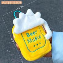 Casual Round Coin Purse Burger Coin Pouch Cute Keychain Korean Style Mini Storage Bag Bag Pendant Children