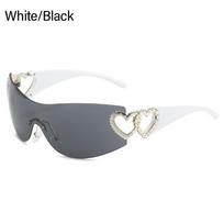 UV400 Eyewear Goggles Men's Shades One Piece Y2k Sunglasses for Women Sun Glasses