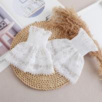 1pair Sweet Mesh Lace Wrist Horn Cuffs Layered Ruffle Detachable Fake Sleeves Elastic Sweater Decoration balta