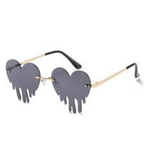 Love Heart Shaped Sun Glasses Oculos UV400 Women Designer New Stylish Cute Sexy Vintage Cat-Eye Shaped Vintage Cheap Sun Glasses