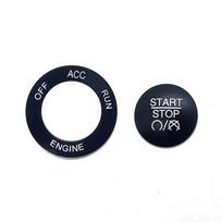 for Dodge Charger Journey Durango Challenger Engine Ignition Decoration Ring One Button Start Button Attached Inside Accessories juoda