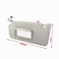Interior Decoration Gray Driver Left Side Sun Visor 83280TA0A91ZB For Honda Accord 2008-2012 Replacement Sun Visor China Mainland