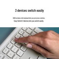 Logitech K950 Dual-Mode Wireless Bluetooth Silent Keyboard