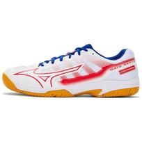 Mizuno Gate Sky Plus 2 Unisex Low Top Shock Absorbing Badminton Shoes White Blue Red 71GA224003 40