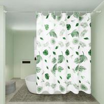 Yipan No-Drill Shower Curtain Set