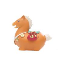 Resin Rotatable Pony Figurine Vivid Design Zodiac Horse Figurines  Feng Shui Decor Style 2